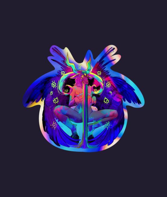 Adesivo holográfico LGBTerror vol. 2